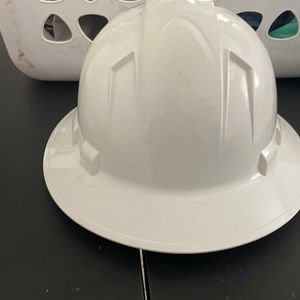 Ridgeline Full Brim Hard Hat, White